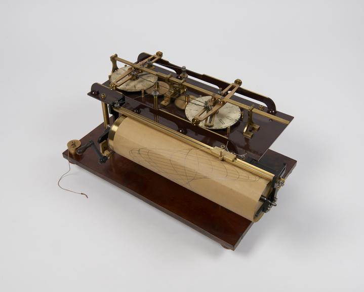 Kelvin's second model for a tide-predicting machine, 1873