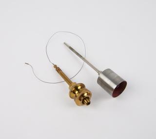 Two metal components