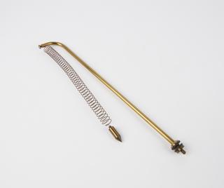 Component for seismoscope made by Fratelli Brassart