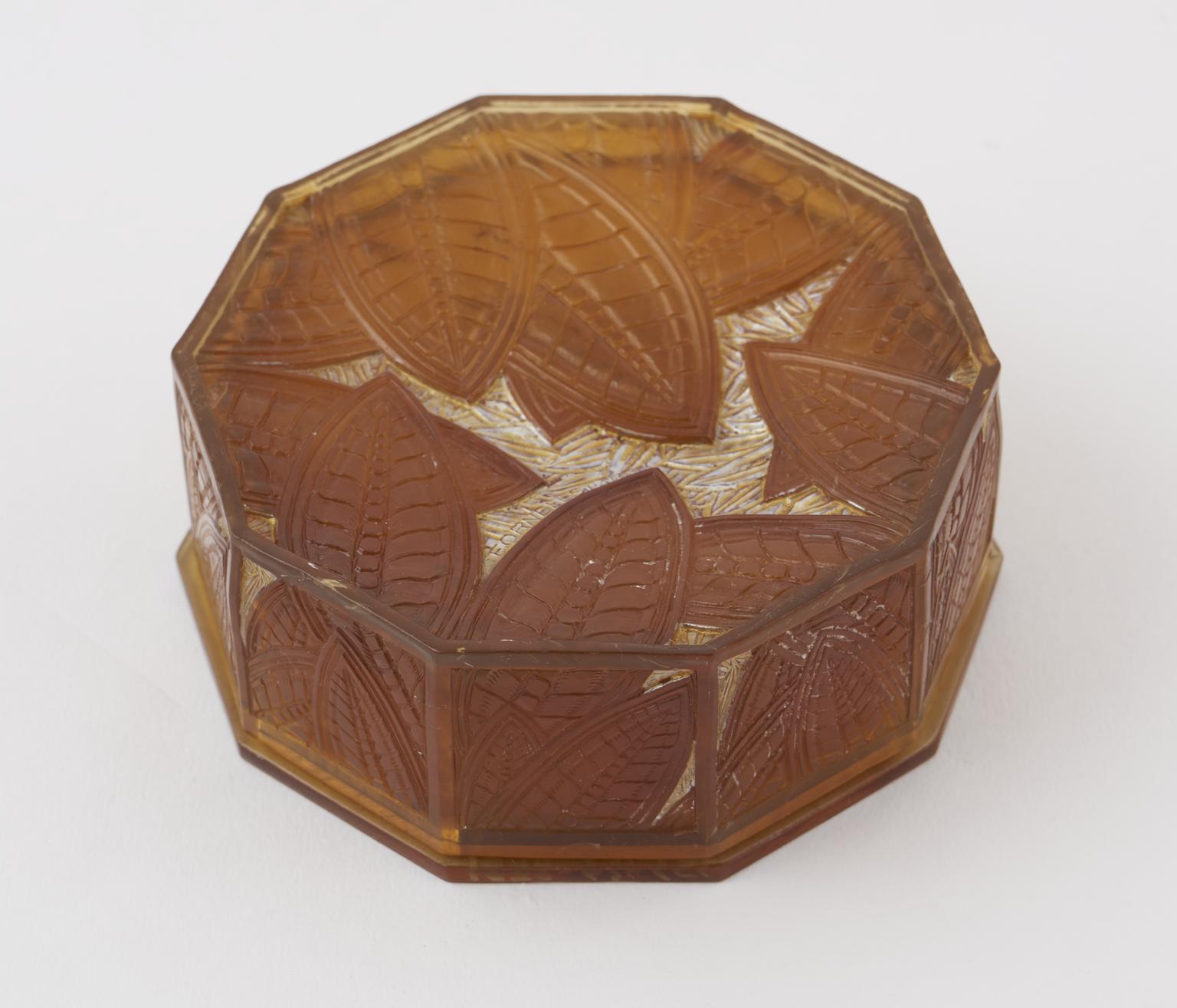 Decorative Celluloid Box in Imitation Tortoiseshell, French, 1930-1939 ...