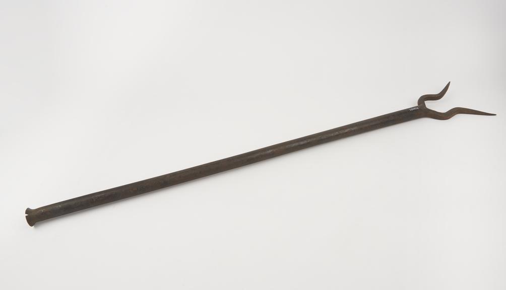 Fork, large, iron, C16 to C19, European