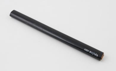 Black Parkesine tubing with wooden core