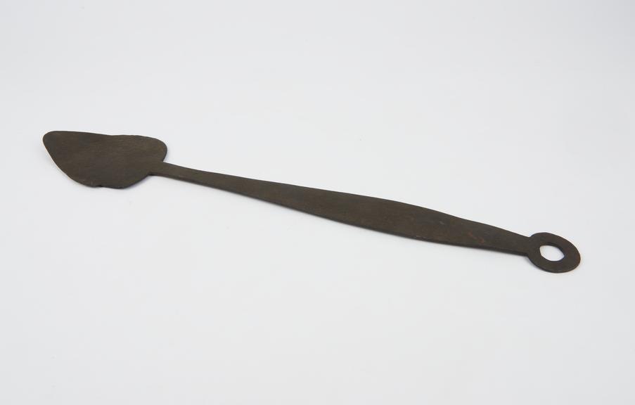 Bannock ladle, iron, C18 or C19