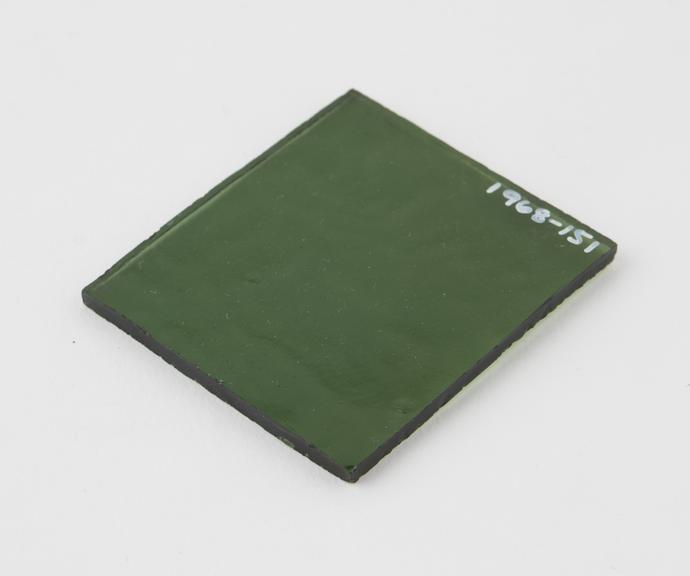 Piece of stained glass