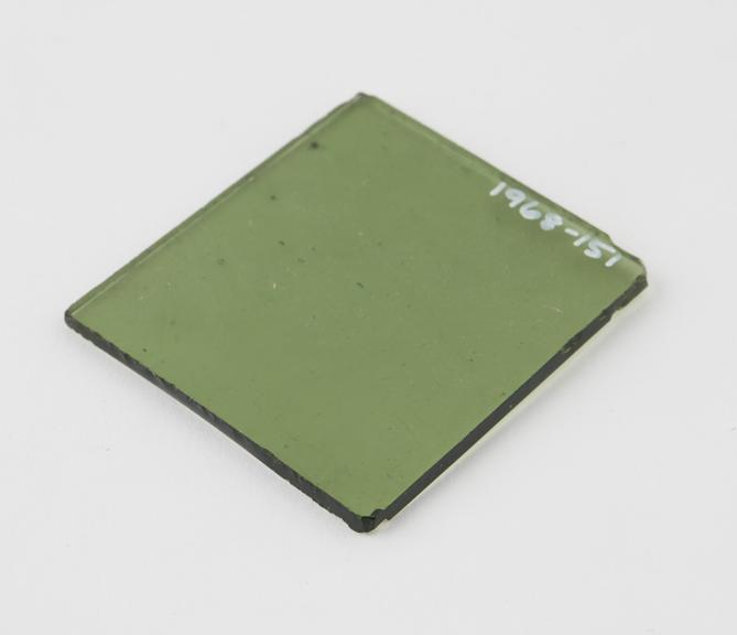 Piece of stained glass