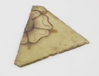 Piece of stained glass