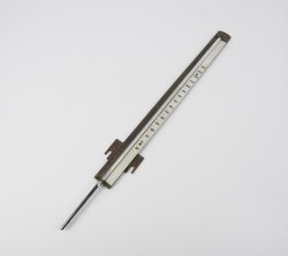 Standard thermometer from photothermograph used at Radcliffe Observatory, Oxford