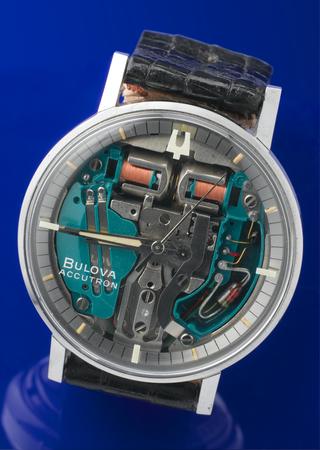 Bulova 'Accutron' electronic wristwatch, c. 1963