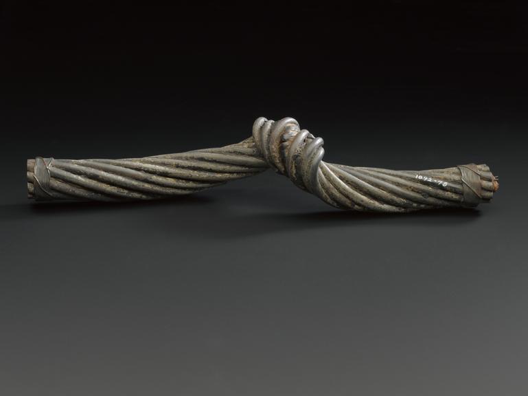 Specimen of Crampton's Dover and Calais telegraph cable