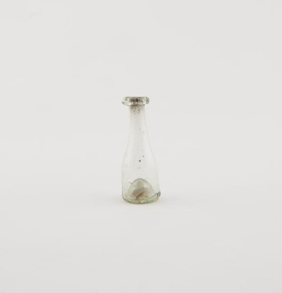 Glass bottle, possibly for tinctures, from the hospital of St