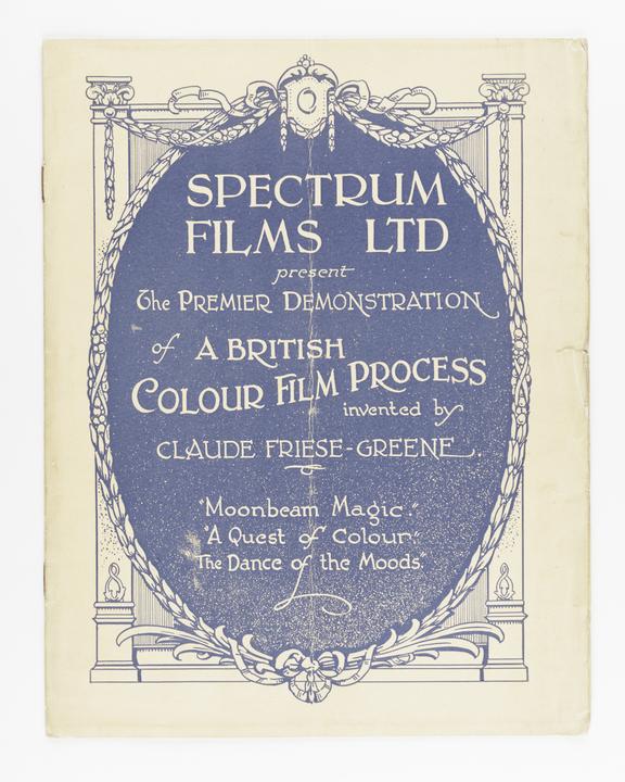 Booklet: 'Spectrum Films Ltd present: The premier demonstration