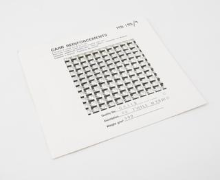 Sample of carbon fibre material