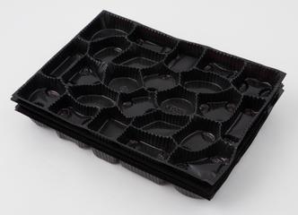 Plastic trays for chocolates