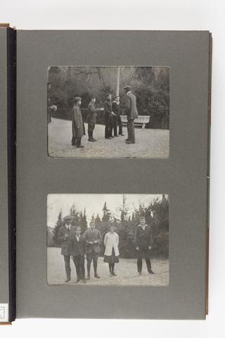 Page 1 from snapshot photograph album no. 3 of the Russian Imperial Royal Family