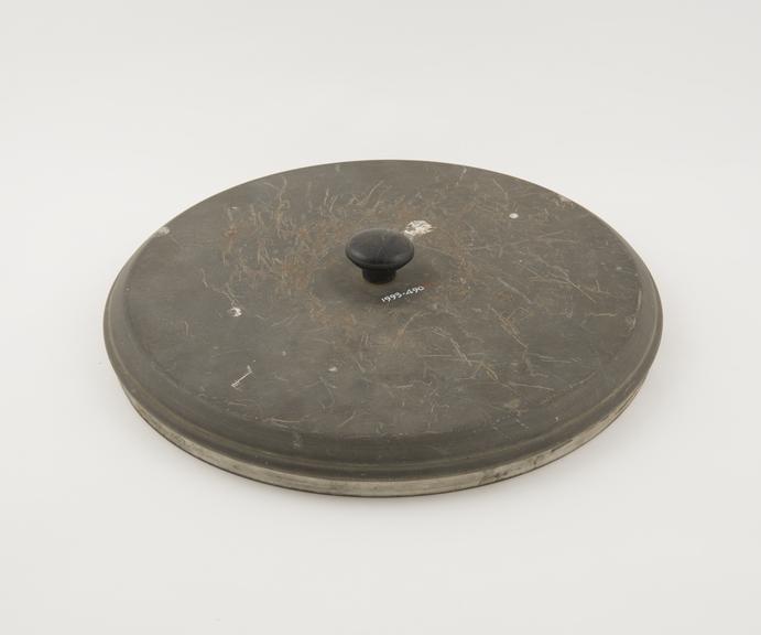 Lid for sieve, 12 inch diameter frame (1964) by N