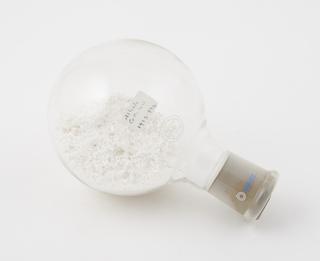 Round-bottom flask of 'Alkali Cellulose'
