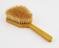 Brush (set with mirror) of imitation amber catalin