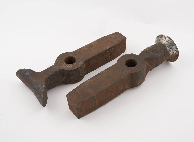 Two picks (spares) from the cutting head of the Priestley