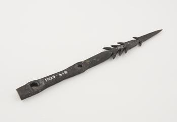 Iron fitting for boring tool from Egypt