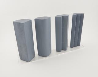 Four detachable model corners relating to the wind tunnel tests of Taipei 101