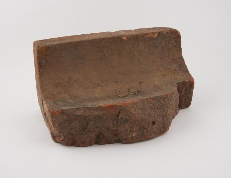 Piece of brick marked drain, early 19th century