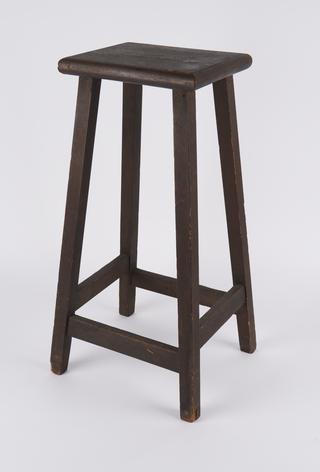 Wooden stool for hospital