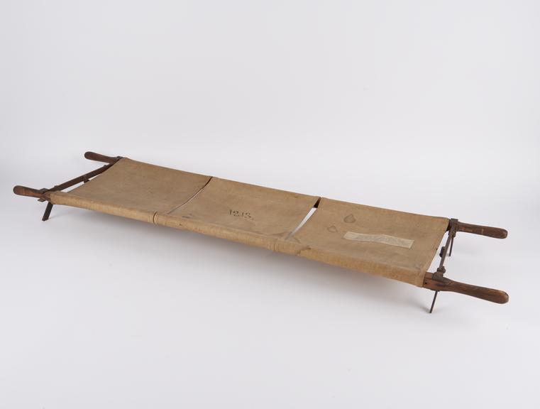 Model of folding field stretcher invented by Dr Howard of New