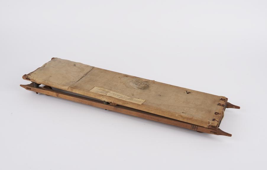 Model of British Ambulance stretcher