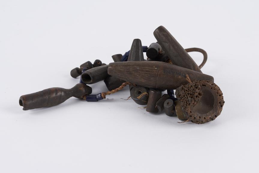 Medicine man's necklace, Lomeni, Lower Congo, 1880-1918