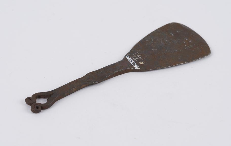 Razor, steel, from the Congo, Central Africa, 1850-1925