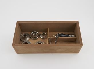 Presses and funnels from Chapireau cachet machine, 1850-1900