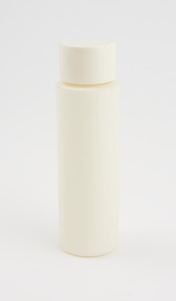 Bottle made from BIOPOL (PHB/V) biodegradable plastic by ICI