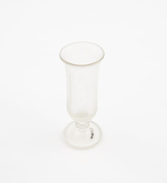 Measure, glass, possibly German