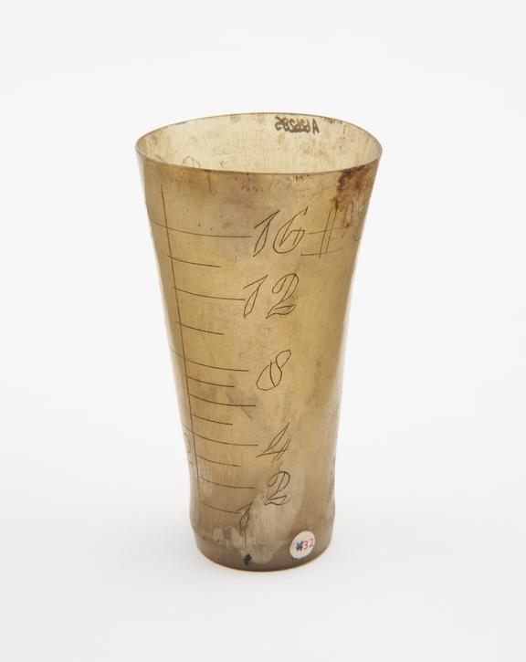 Horn measurement, British(?), 1801-1900