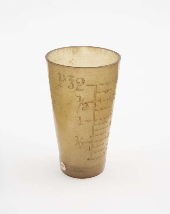 Horn measure, British(?), 1801-1900