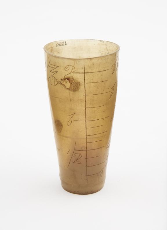 Horn measure, British(?), 1801-1900