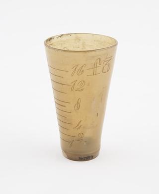 Horn measure, British(?), 1801-1900