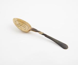 Horn spoon