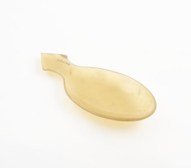 Horn spoon or scoop, English, 1801-1900