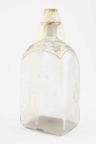 Rectangular storage bottle