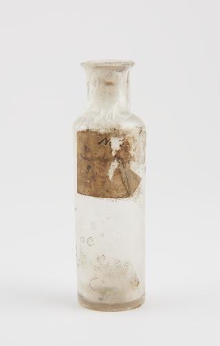 Dispensing bottle, labelled in Arabic script