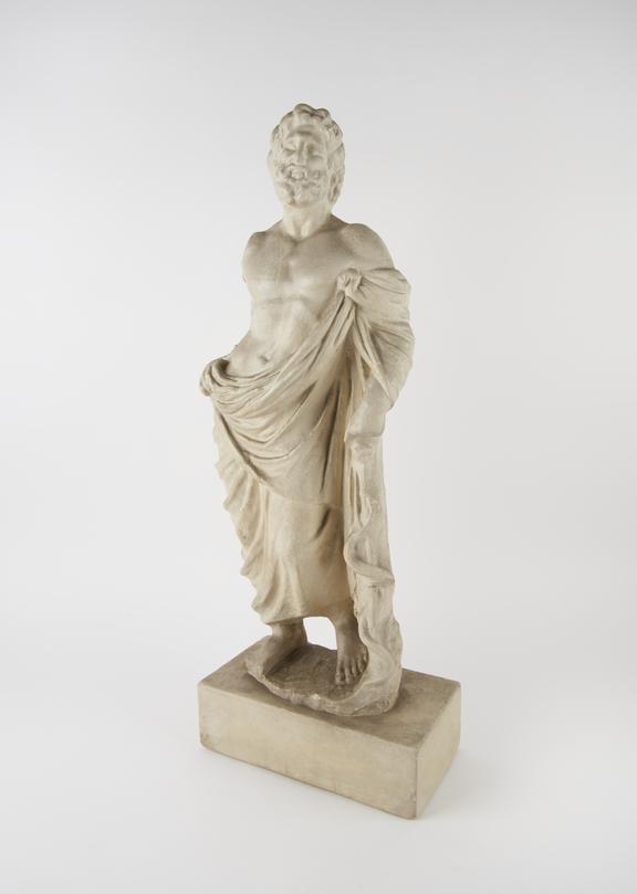 Plaster replica of a Greek state of Asklepios