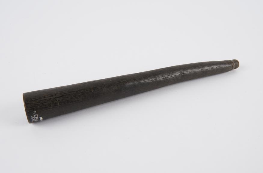 Long cupping horn from Gabon, West Africa, 1880-1925