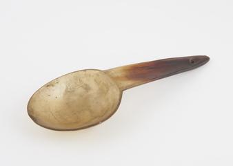 Horn spoon, European, 1701-1890