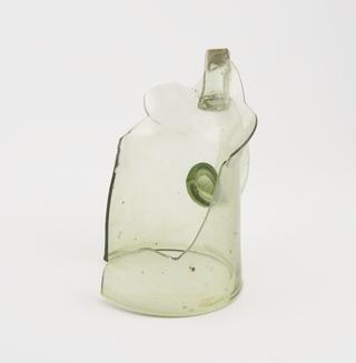 Body shard of Spanish glass pharmacy vase