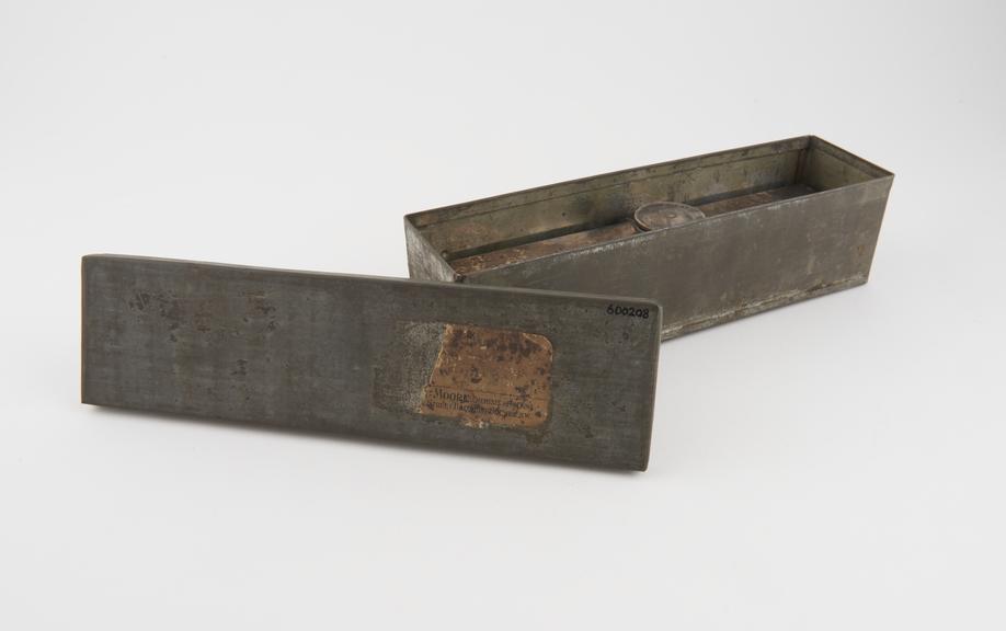 Suppository mould from Savory and Moore, cased, 1871-1930