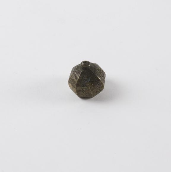 One of six Indian bronze weights, early 18th century, Ahmedabad