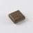 One of four Indian bronze weights, flat, rectangular, mid