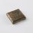 One of four Indian bronze weights, flat, rectangular, mid