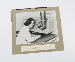Photograph illustrating linear electron accelerators